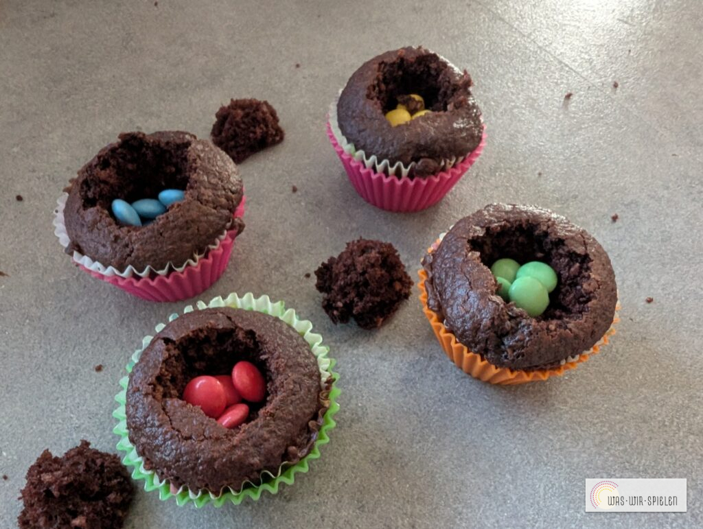 Muffins mit Überraschung