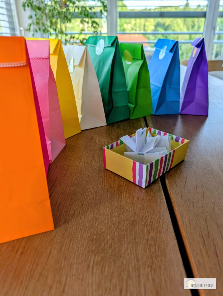 Geschenke für die bunte Regenbogen - Party