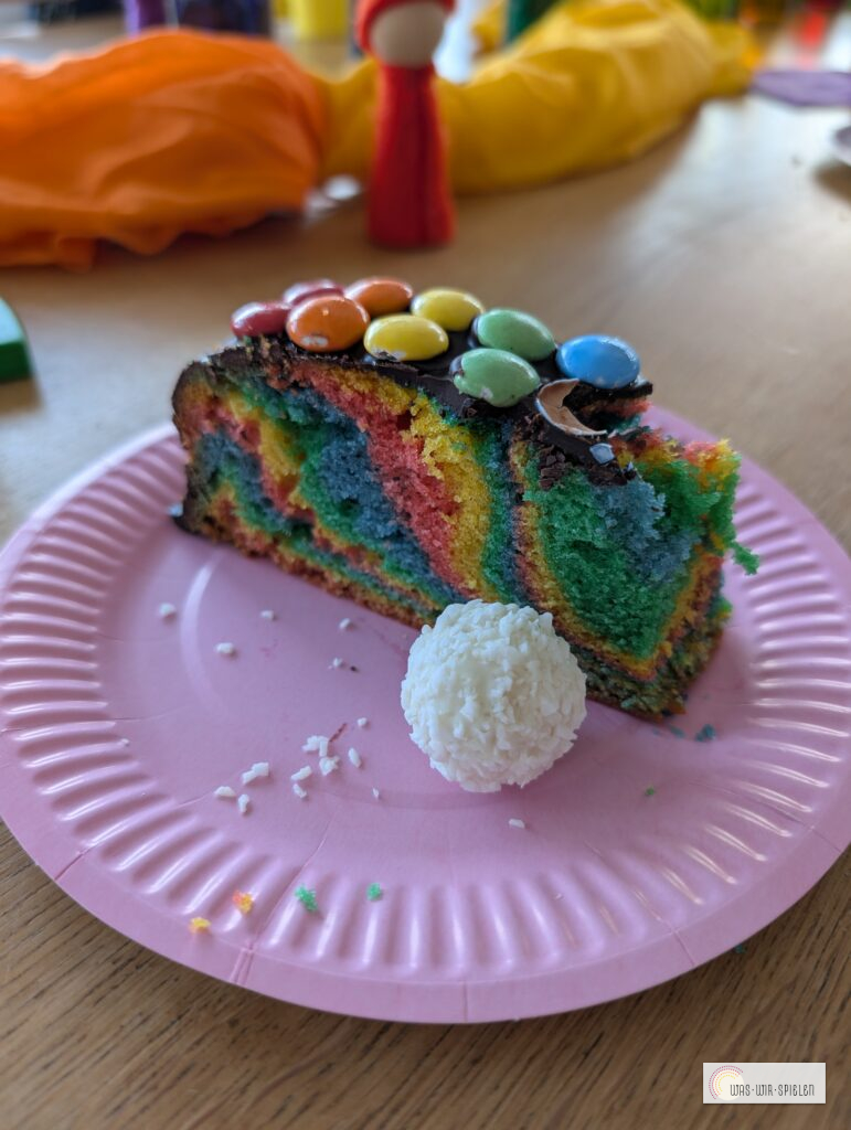 Regenbogen Torte