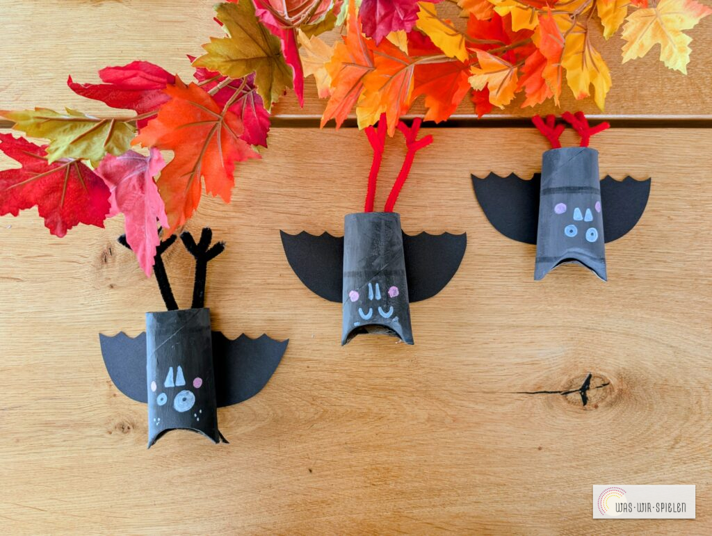 Unsere Klorollen - Fledermäuse