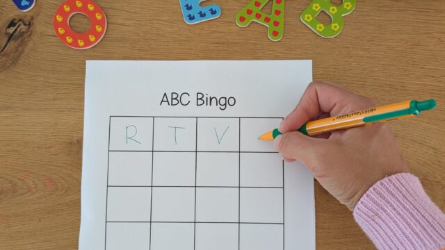 ABC Bingo – Buchstaben spielerisch wiederholen