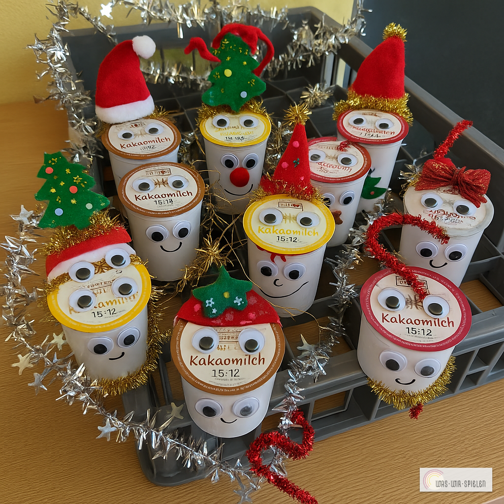 Weihnachtliche Schulmilch - neuer Wichtelstreich