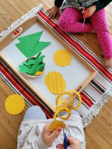 DIY Vorlagen zum Üben des Schneidens