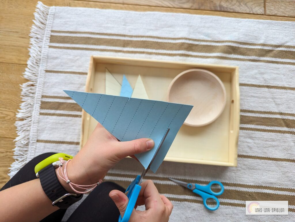 Schneiden üben mit unseren winterlichen Vorlagen