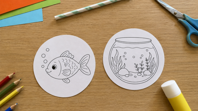 DIY Zauberscheiben – optische Täuschung selber basteln